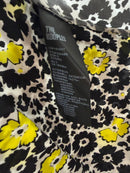 The Kooples Floral Tie Neck Blouse 100% Viscose US Size Medium / FR 2 NWT $255
