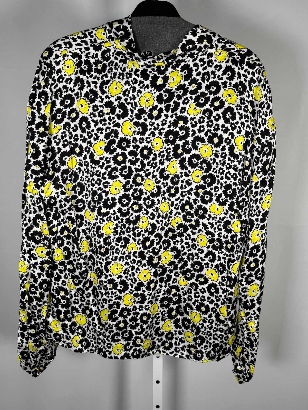 The Kooples Floral Tie Neck Blouse 100% Viscose US Size Medium / FR 2 NWT $255