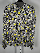 The Kooples Floral Tie Neck Blouse 100% Viscose US Size Small / FR 1 NWT $255