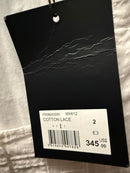 The Kooples Ladder Trim Cotton Lace Dress US Size Medium / FR 2 NWT $345