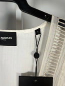 The Kooples Ladder Trim Cotton Lace Dress US Size Large / FR 3 NWT $345