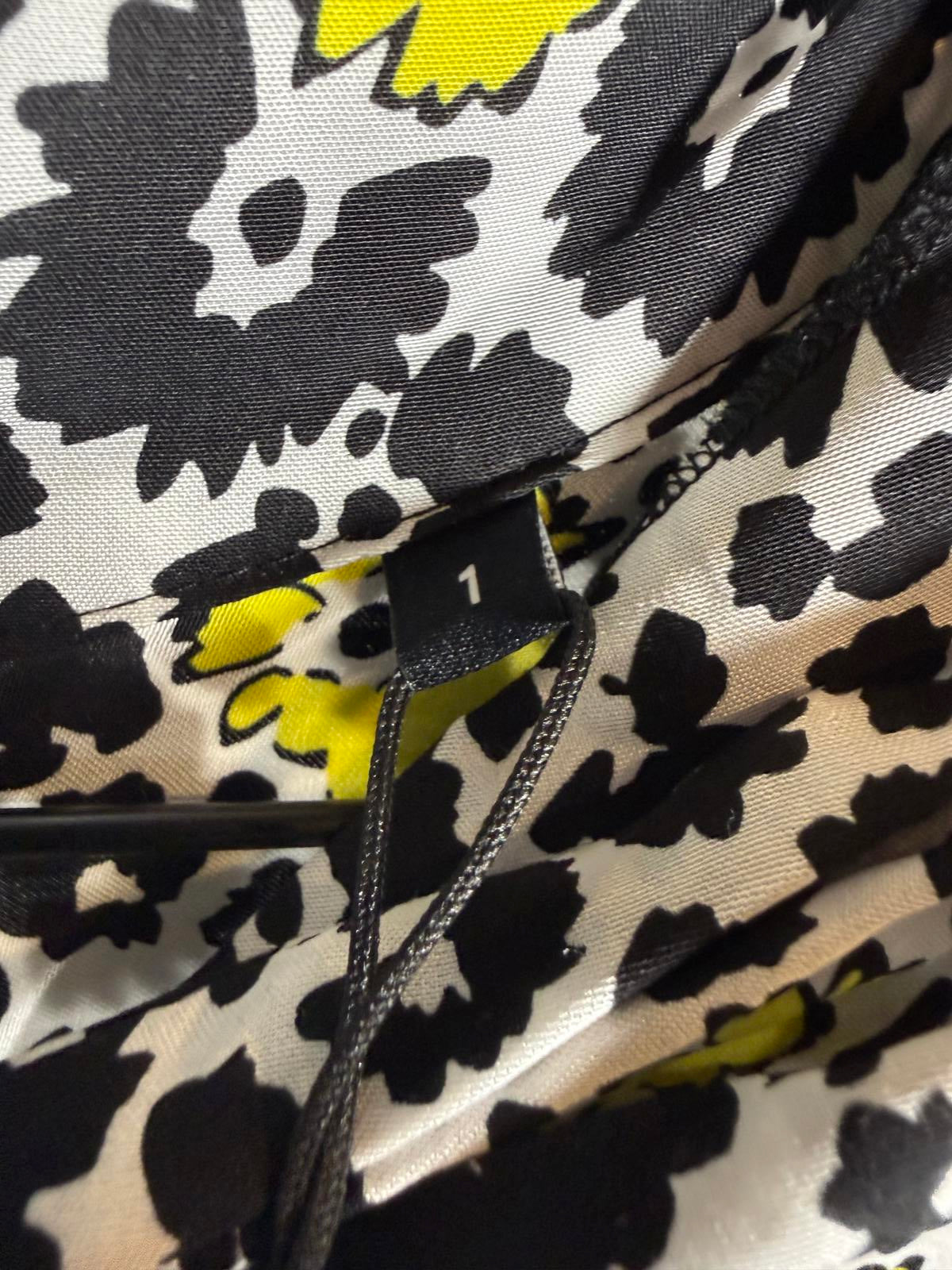 The Kooples Floral Tie Neck Blouse 100% Viscose US Size Small / FR 1 NWT $255