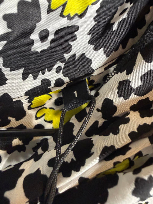 The Kooples Floral Tie Neck Blouse 100% Viscose US Size Small / FR 1 NWT $255