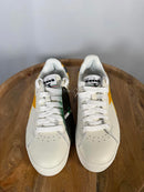 Diadora Game L Low White Golden Rod Leather Sneakers Size US 6 / EU 36.5 NWB