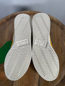 Diadora Game L Low White Golden Rod Leather Sneakers Size US 6 / EU 36.5 NWB