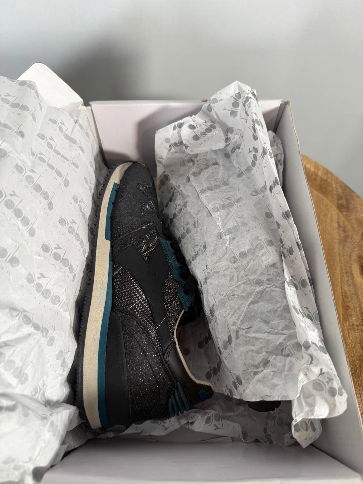 Diadora Heritage Exodus Glitter Sneaker Size US 5 / EU 35.5 NWB