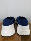 Neil Barrett Bolt Lace-Up Men's Sneaker Blue Size US 12 / EU 45 NWB $600