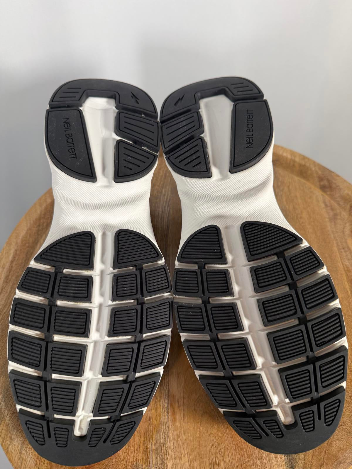 Neil Barrett Bolt Lace-Up Men's Sneaker Blue Size US 12 / EU 45 NWB $600