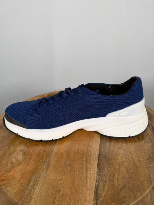 Neil Barrett Bolt Lace-Up Men's Sneaker Blue Size US 12 / EU 45 NWB $600