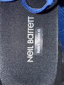 Neil Barrett Bolt Lace-Up Men's Sneaker Blue Size US 12 / EU 45 NWB $600