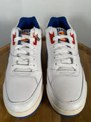 Puma Rebound Retro Low Top Sneaker White Blue Red Men's US Size 9 / EU 42 NWB