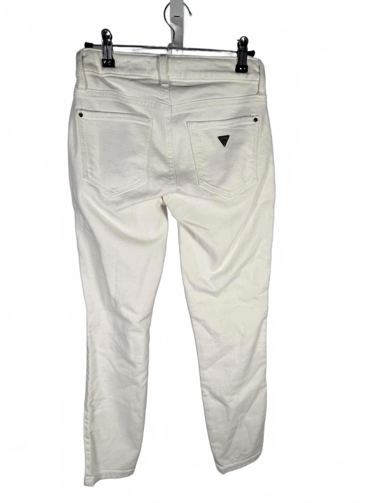 NWT Guess Sexy Curve White Skinny Jeans Size 24