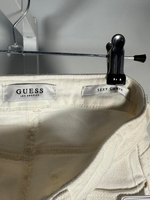 NWT Guess Sexy Curve White Skinny Jeans Size 24