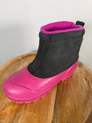 Superga Rubber Ankle Boots Black Plum Women's US 9.5 / EU 41 NWB