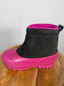 Superga Rubber Ankle Boots Black Plum Women's US 9.5 / EU 41 NWB