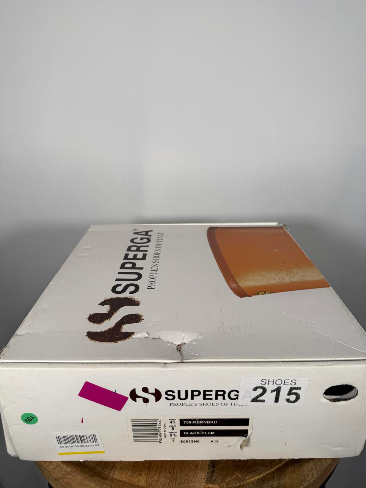 Superga Rubber Ankle Boots Black Plum Women's US 9.5 / EU 41 NWB
