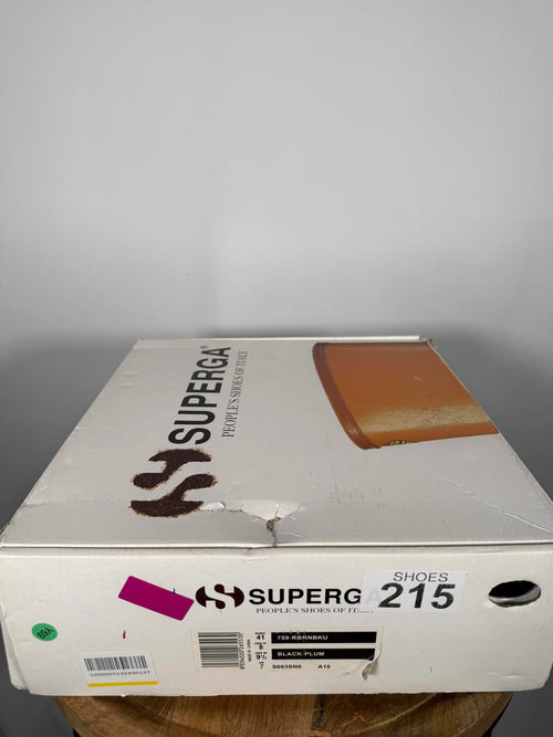 Superga Rubber Ankle Boots Black Plum Women's US 9.5 / EU 41 NWB