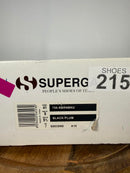 Superga Rubber Ankle Boots Black Plum Women's US 9.5 / EU 41 NWB