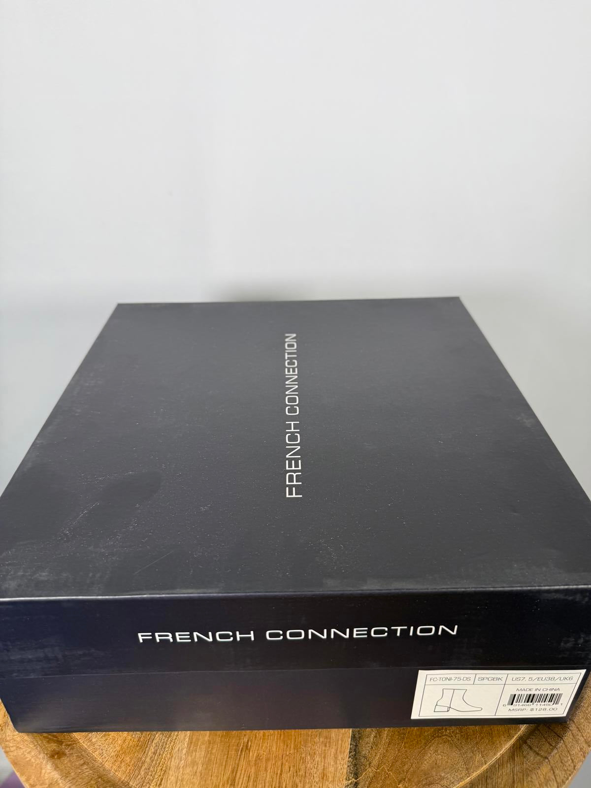 French Connection Toni Boot Brown / Black Snake Print US Size 7.5 NWB