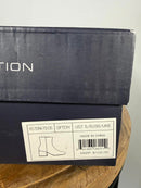 French Connection Toni Block Heel Boot Soft Truffle Charcoal US 7.5 / EU 38 NWB