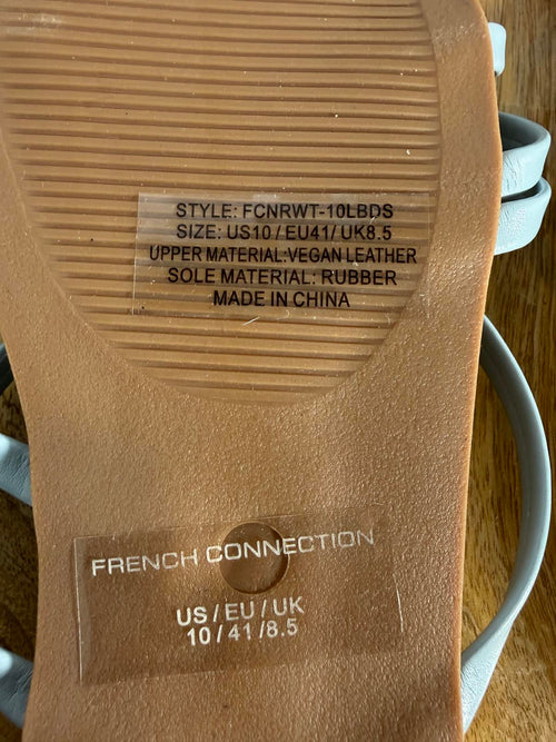 French Connection Women's North West Rope Sandals US Size 10 NWB