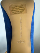 French Connection Royal Blue Suede Pointed Toe Heels Pumps Women’s US 10 NWB
