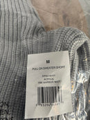 NWT Rachel Parcell Pull On Sweater Shorts Harbor Mist Gray Drawstring Size M