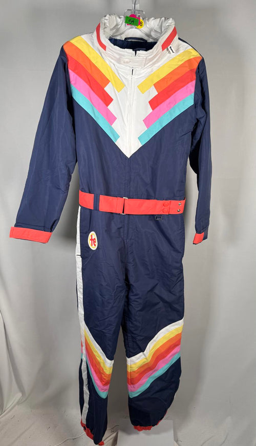 Tipsy Elves Santa Fe Shredder Snowsuit Men’s Waterproof Ski Suit Size Small