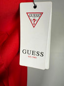 NWT GUESS Red Strapless Crepe Cocktail Party Dress Size 8