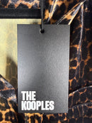 The Kooples Leopard Print Button-Up Shirt Size US M / FR 2 MSRP $315 NWT