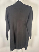 The Kooples Knitted Cashmere Blend Sweater Dress Black US Small / FR 1 $695 NWT