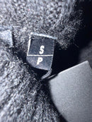 The Kooples Knitted Cashmere Blend Sweater Dress Black US Small / FR 1 $695 NWT