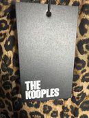 The Kooples Leopard Print 100% Silk Maxi Shirt Dress Size US S / FR 1 $490 NWT