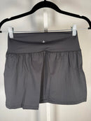 NWT Halara SoftlyZero High Waisted Tummy Control 2-in-1 Mini Skirt Black Size XL