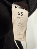 NWT Halara Sleeveless Button Front Wide Leg Jumpsuit Black Size XS