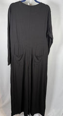 NWT Halara Long Sleeve Button Front Wide Leg Jumpsuit Size XL