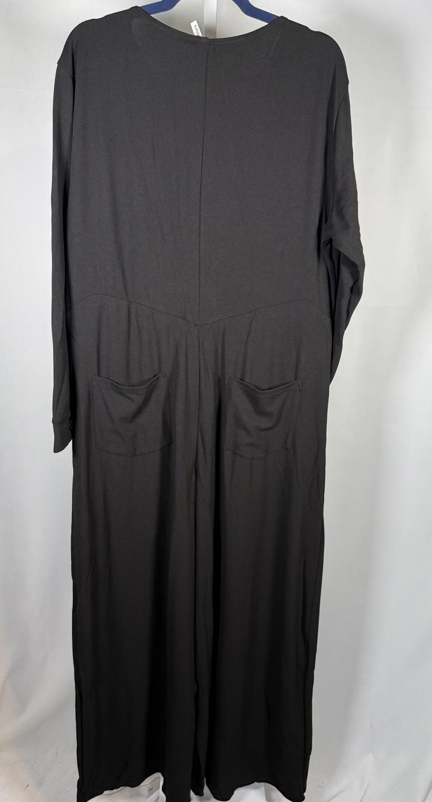 NWT Halara Long Sleeve Button Front Wide Leg Jumpsuit Size XL