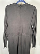 NWT Halara Long Sleeve Wide Leg Jumpsuit Black Size XL
