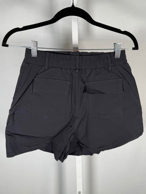 NWT Halara Black Utility Cargo Skort Zip Front Pocketed Women’s Size XS