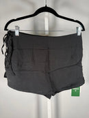 NWT Halara Black Side Tie Wrap Skort Athletic Casual Mini Skirt Size Small
