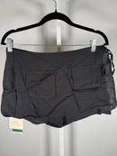 NWT Halara Black Side Tie Wrap Skort Athletic Casual Mini Skirt Size Small