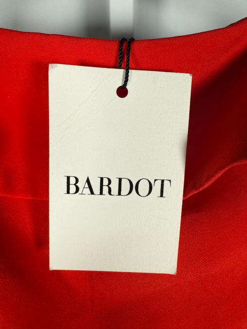 NWT Bardot Red Georgia Strapless Sheath Dress Size 10 (XL)
