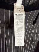 NWT Halara Black Pinstripe Pleated 2-in-1 Built-In Shorts Size Small