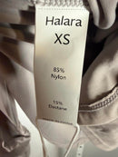 NWT Halara Soft Cloud Ruched Sleeve Scoop Neck Top Size XS