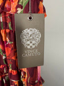 NWT Vince Camuto Floral Ruffle Maxi Dress Size 4
