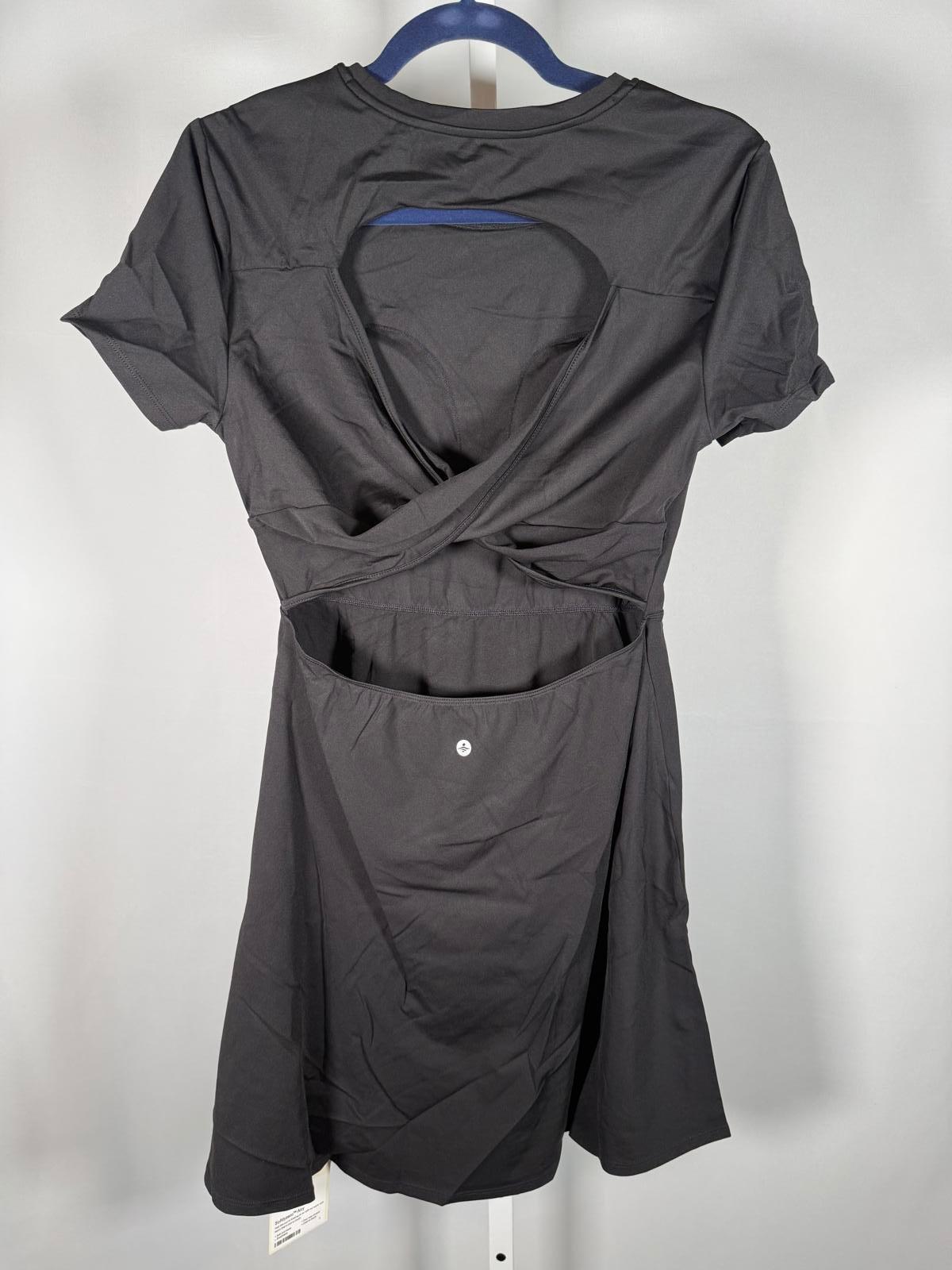 NWT Halara SoftlyZero™ Airy Cut Out Flare Mini Active Dress A-C Cups Size Large