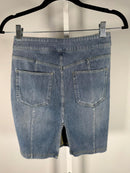 NWT Halara Denim Mini Skirt High Waisted Straight Size XS