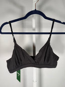 NWT Halara Black Triangle Bralette Adjustable Strap Size Large