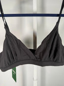 NWT Halara Black Triangle Bralette Adjustable Strap Size Large