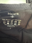NWT Halara Black Triangle Bralette Adjustable Strap Size Large